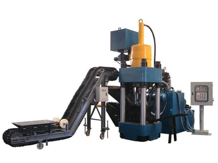 scrap metal briquetting press